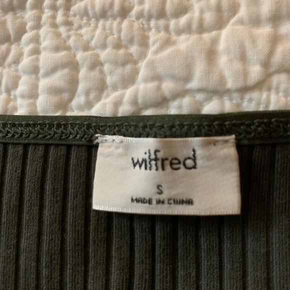 Aritzia - Wilfred - Dark Green Tank - Picture 3 of 3